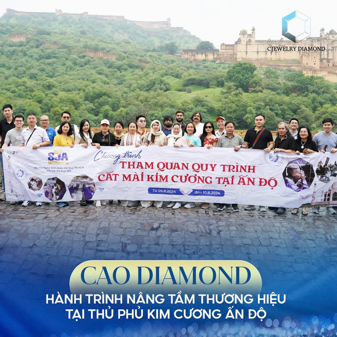 CAO DIAMOND – HÀNH TRÌNH NÂNG TẦM THƯƠNG HIỆU TẠI THỦ PHỦ KIM CƯƠNG ẤN ĐỘ