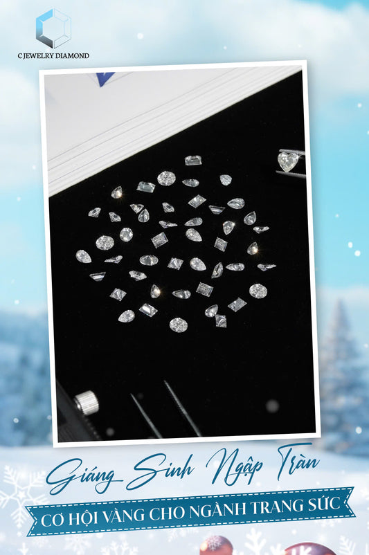 BỘ TRANG SỨC KIM CƯƠNG C JEWELRY DIAMOND – BƯỚC ĐI CHIẾN LƯỢC CHO CỬA HÀNG KINH DOANH TRONG MÙA GIÁNG SINH